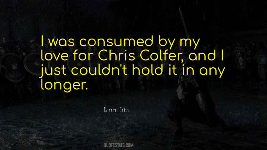 Quotes About Chris Colfer #172565