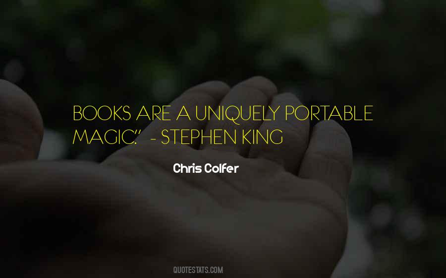 Quotes About Chris Colfer #297403