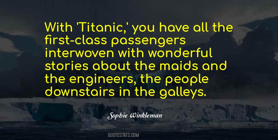 Quotes About Titanic #1431314