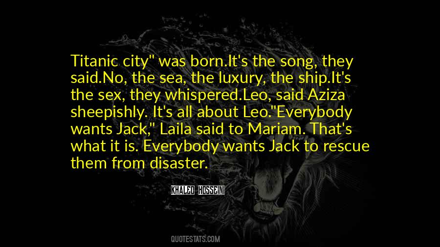 Quotes About Titanic #1544852