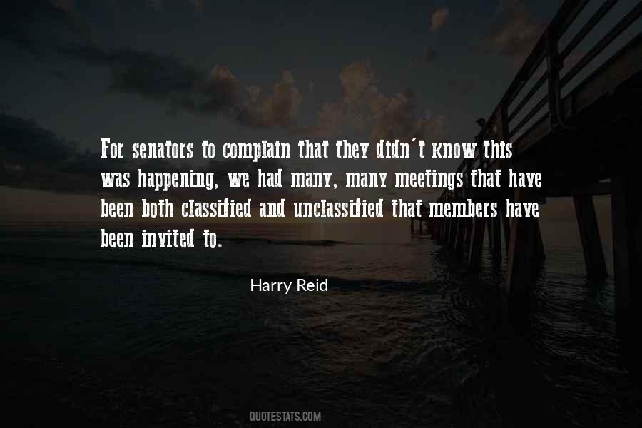 Quotes About Harry Reid #185282