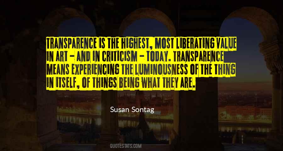 Sontag Art Quotes #902710