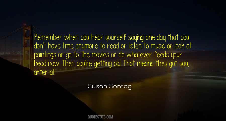 Sontag Quotes #28427
