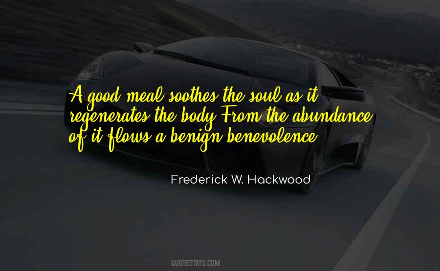 Soothes The Soul Quotes #884199