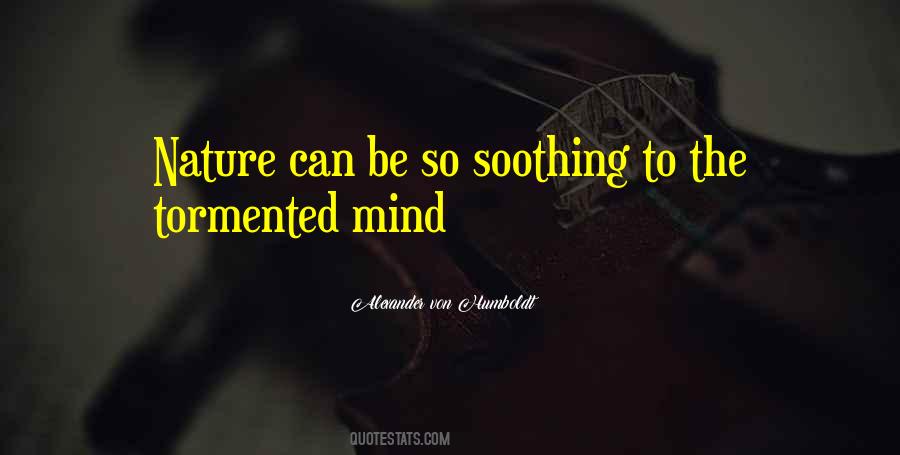 Soothing Nature Quotes #102993