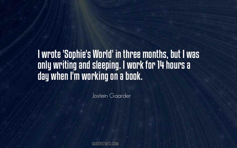 Sophie's World Book Quotes #217768