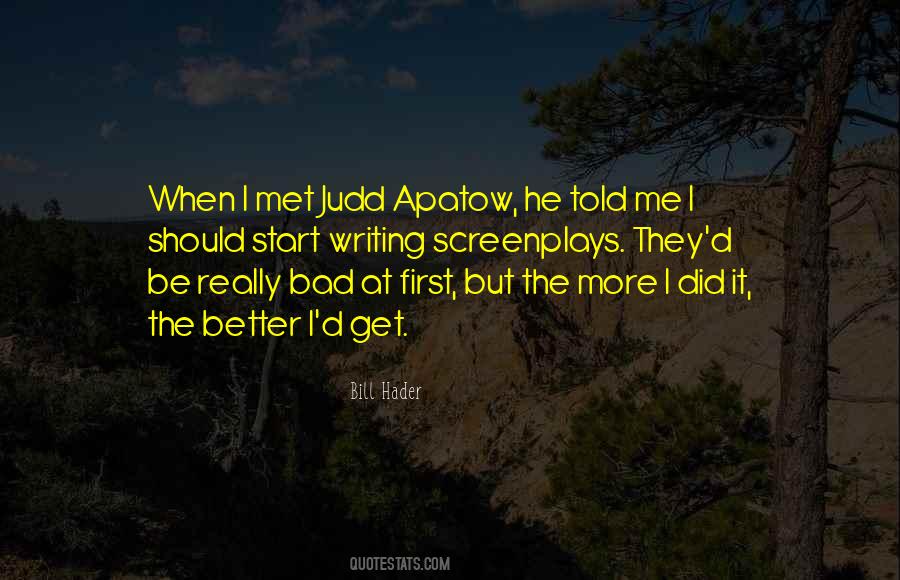 Quotes About Judd Apatow #736517