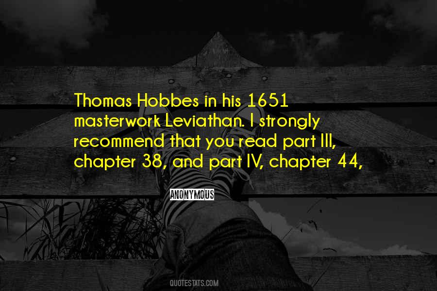 Quotes About Thomas Hobbes #1861073