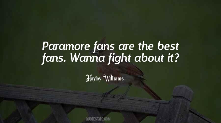 Quotes About Paramore #1877796