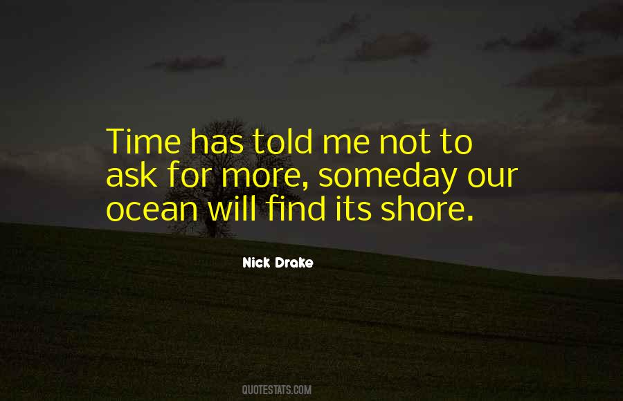 Quotes About Nick Drake #1172342