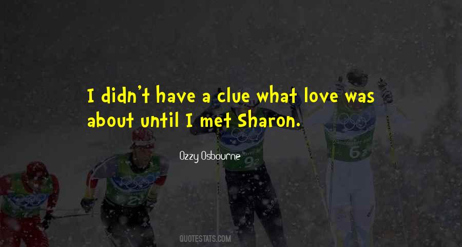 Quotes About Sharon #1807913