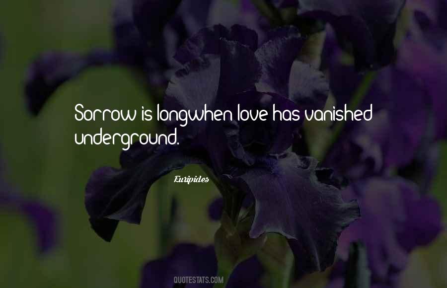 Sorrow Love Quotes #242381
