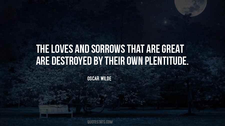Sorrow Love Quotes #94829