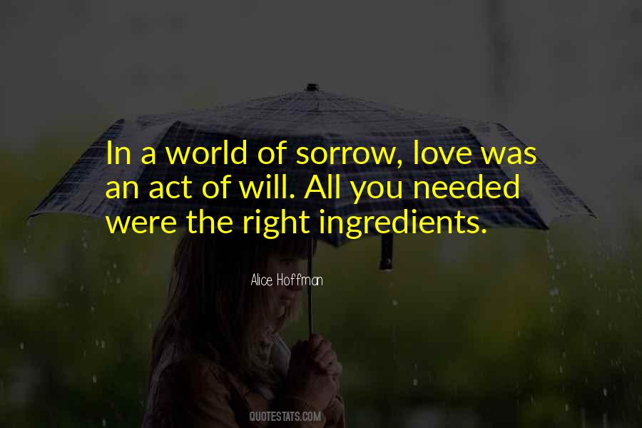 Sorrow Love Quotes #959506