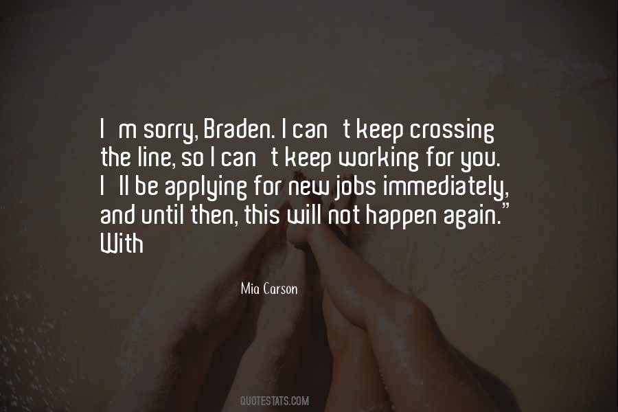 Sorry Again And Again Quotes #476040