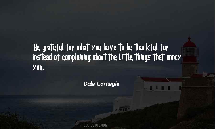 Quotes About Be Thankful #1089771