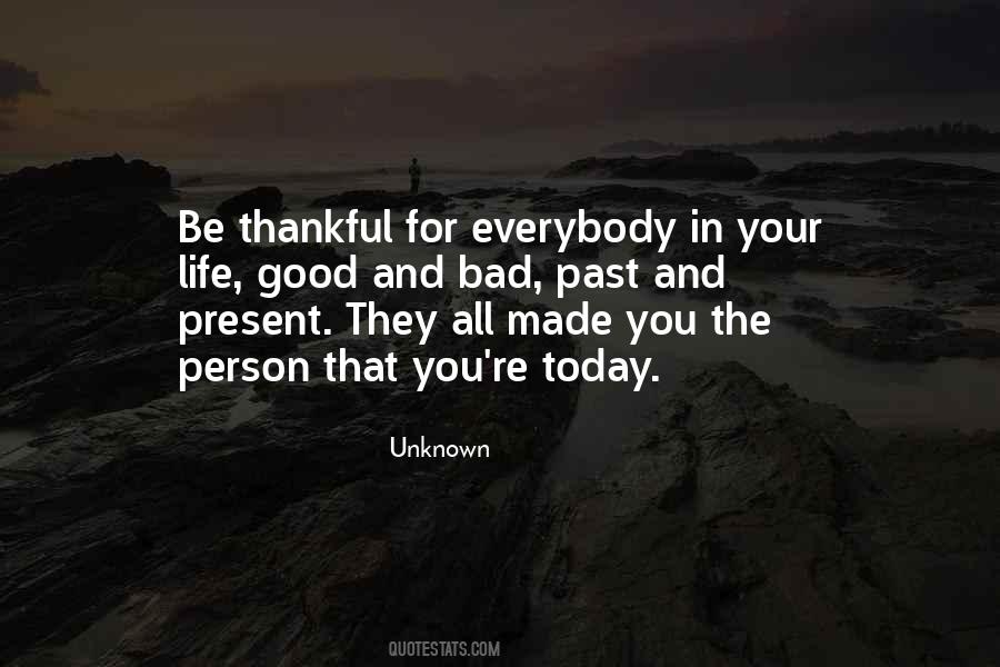 Quotes About Be Thankful #1187387