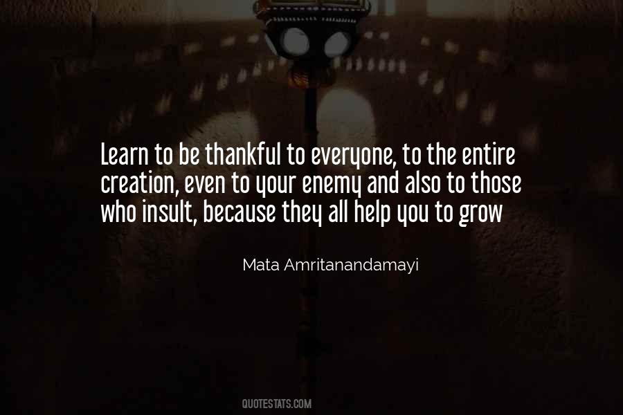 Quotes About Be Thankful #1324461