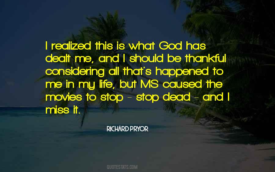 Quotes About Be Thankful To God #1320657