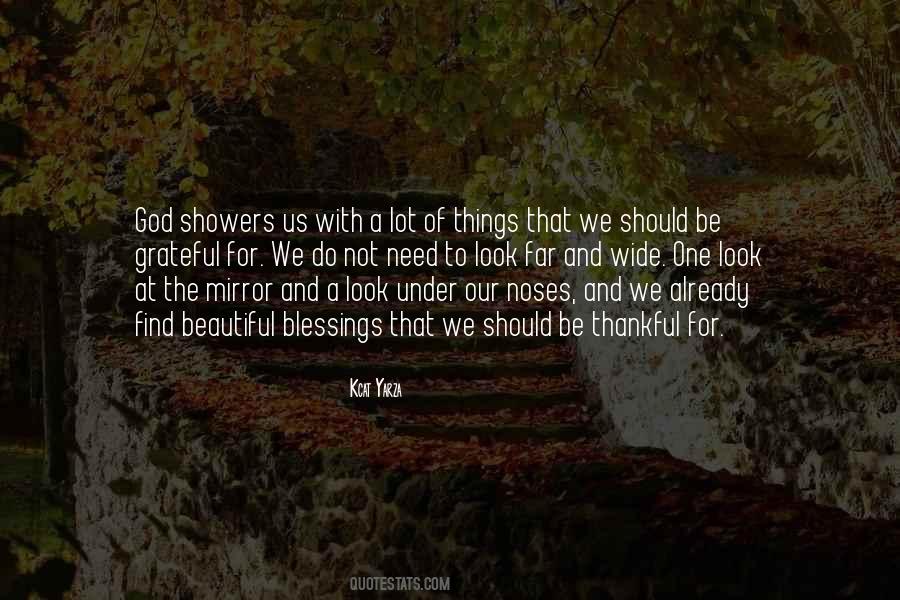 Quotes About Be Thankful To God #217150
