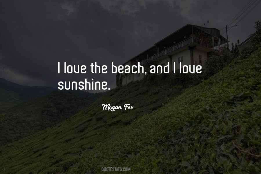 Quotes About Beach Love #783950 Quotes About Beach Love #783950