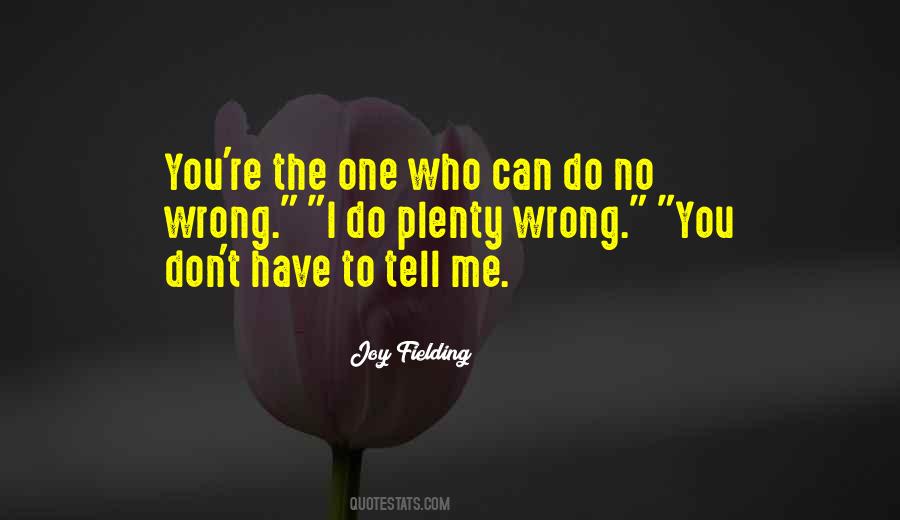 Sorry I Was Wrong Quotes #1116