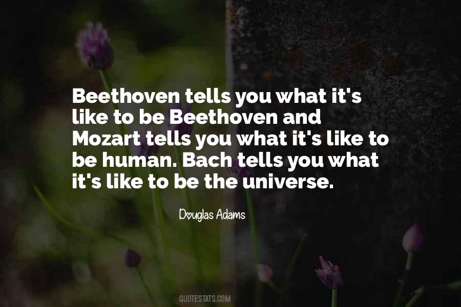 Quotes About Beethoven And Mozart #437142