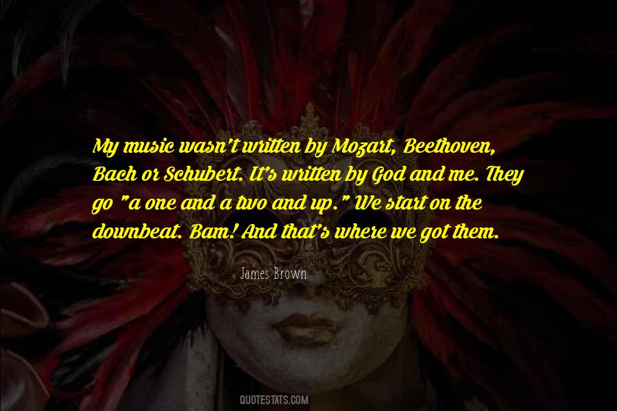 Quotes About Beethoven And Mozart #770291