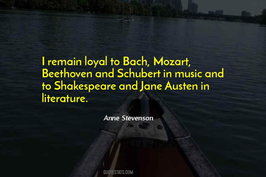 Quotes About Beethoven Mozart #1042829