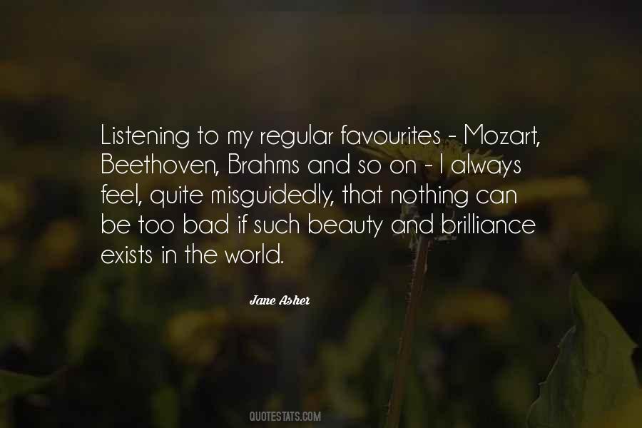 Quotes About Beethoven Mozart #1062824