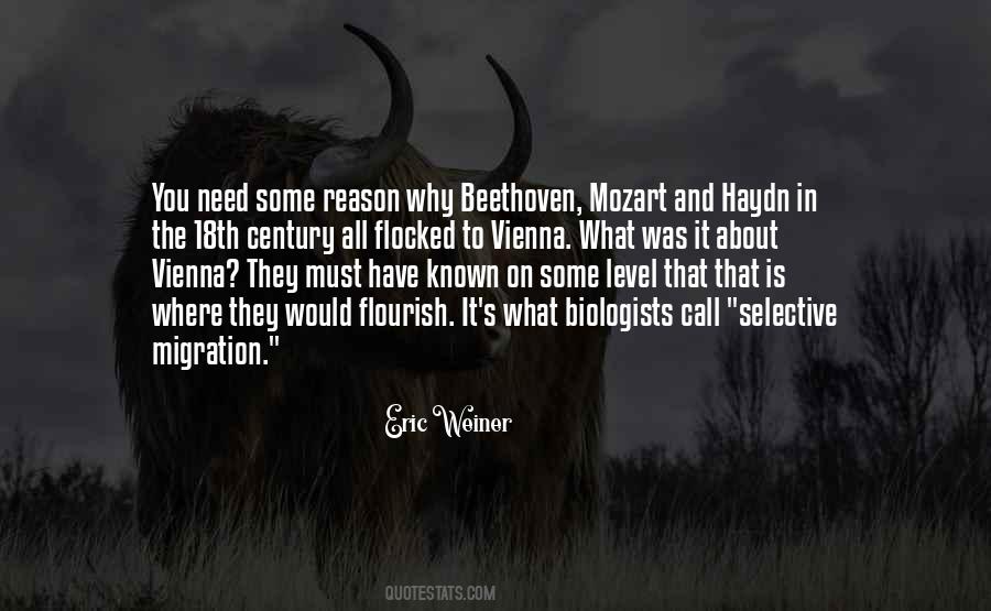 Quotes About Beethoven Mozart #976898