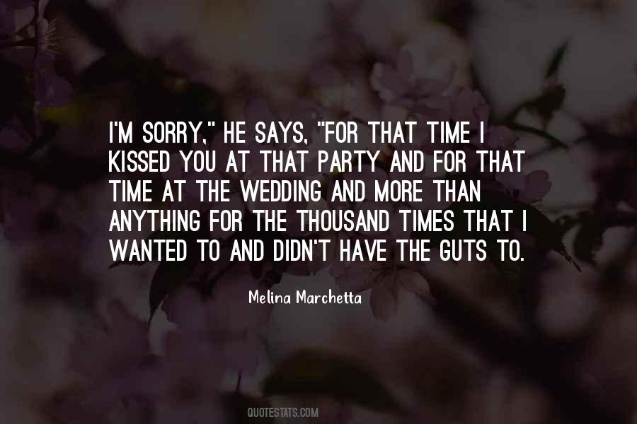 Sorry Sorry Sorry Quotes #218