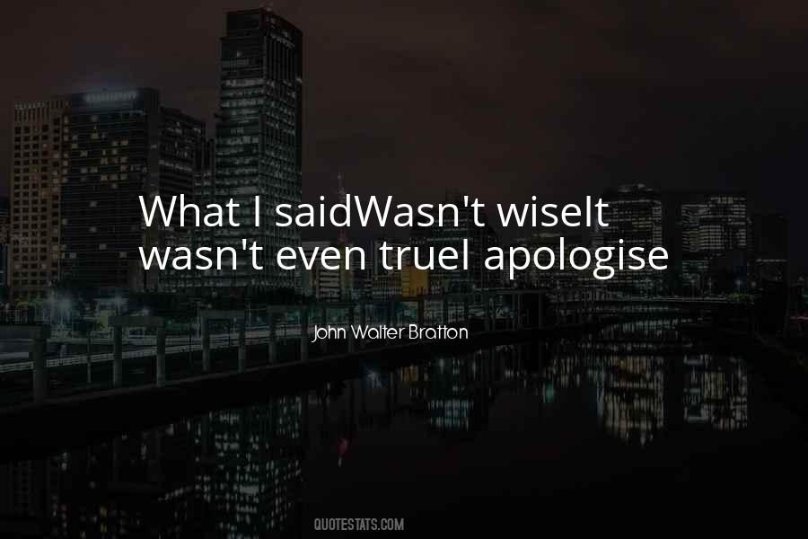 Sorry Sorry Sorry Quotes #42154