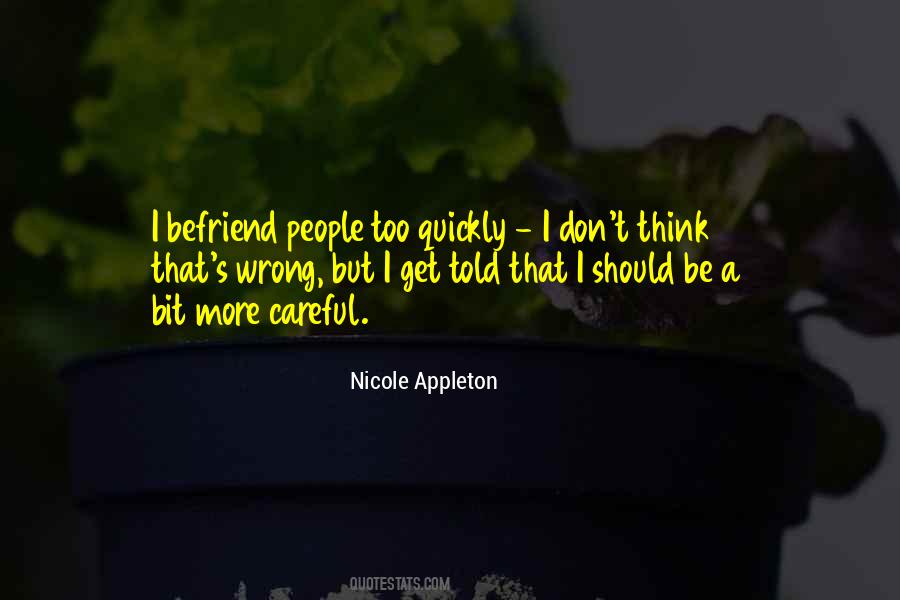 Quotes About Befriend #143442 Quotes About Befriend #143442