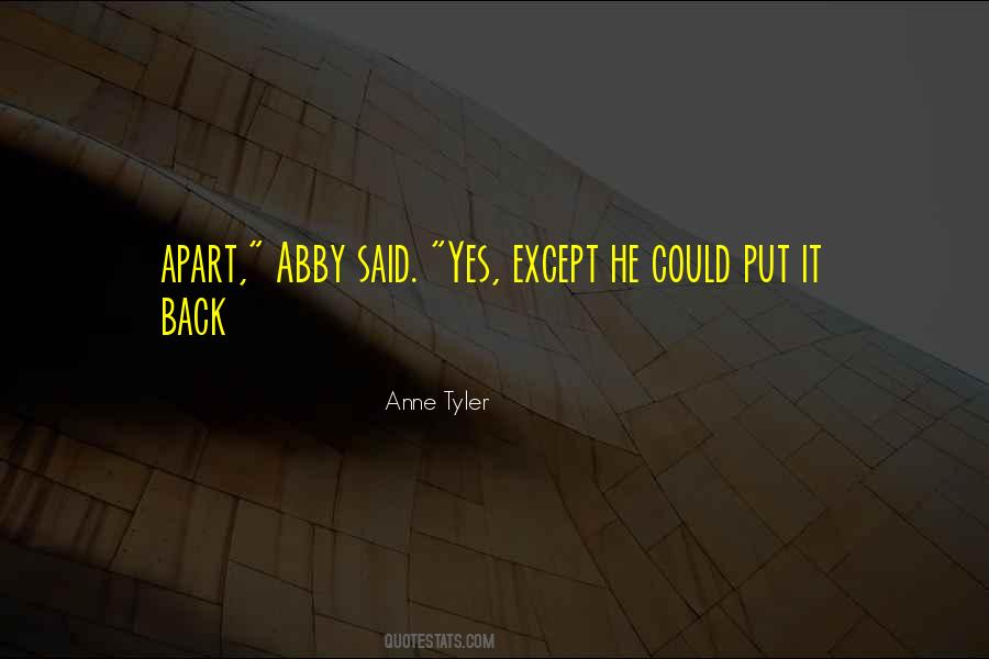 Quotes About Abby #1008266