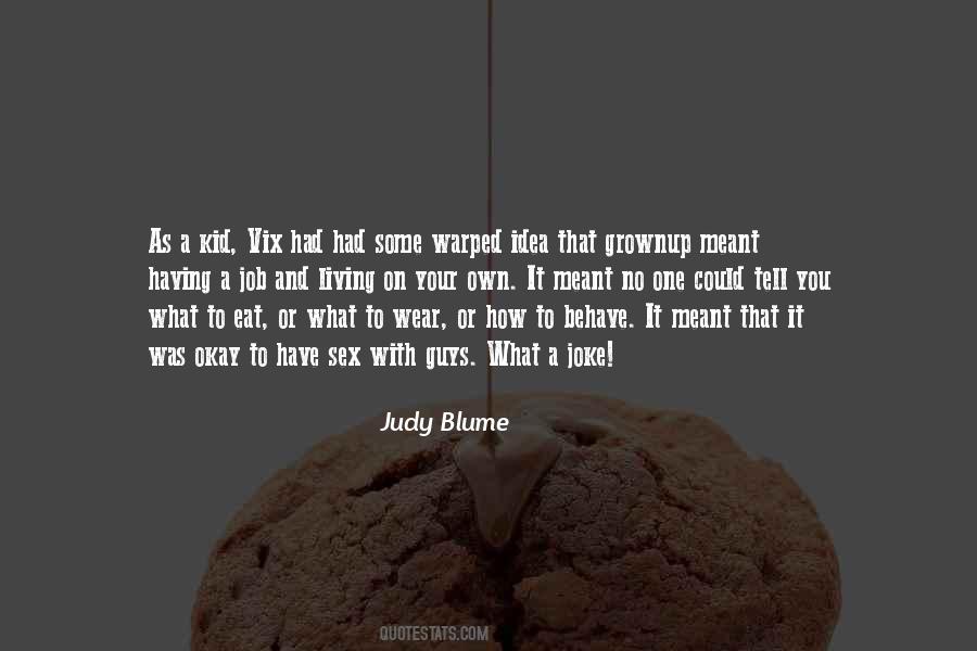 Quotes About Judy Blume #346448