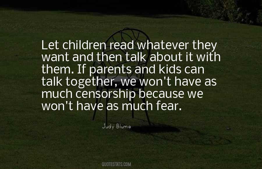 Quotes About Judy Blume #831708