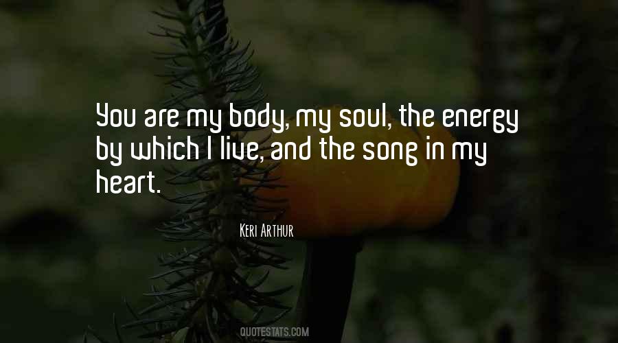 Soul And Energy Quotes #1221029