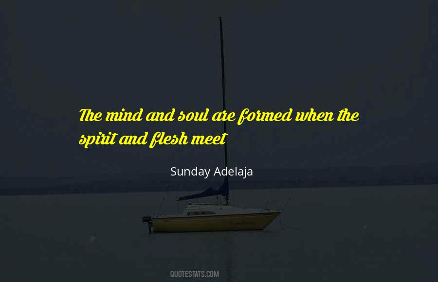 Soul And Flesh Quotes #1669746