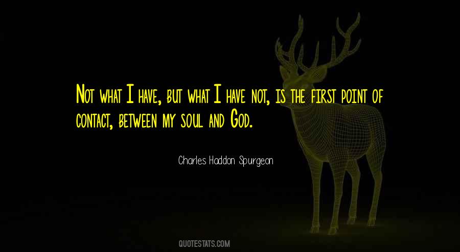 Soul And God Quotes #1648519