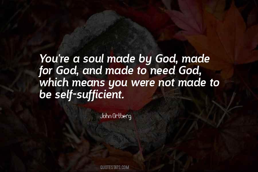 Soul And God Quotes #169728