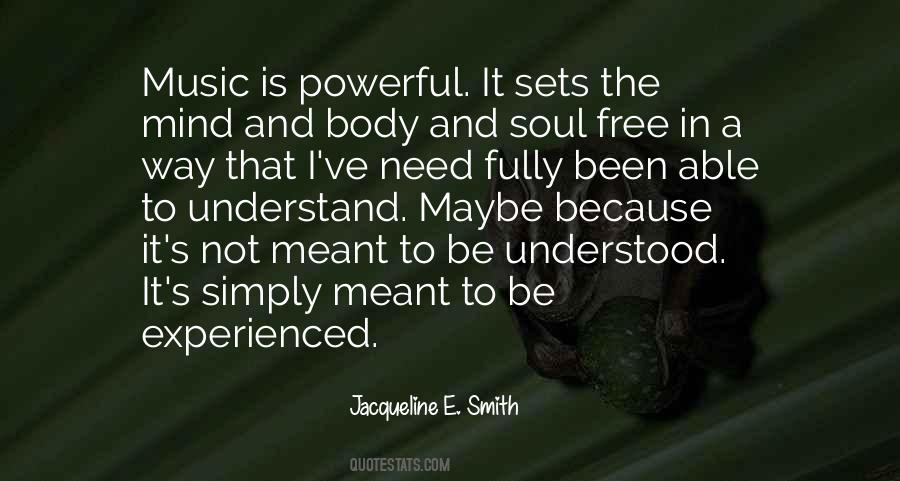 Soul And Music Quotes #326608