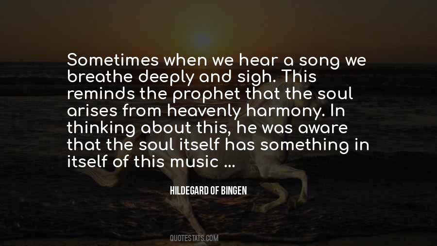 Soul And Music Quotes #61104