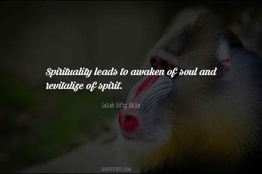 Soul And Spirit Quotes #71394