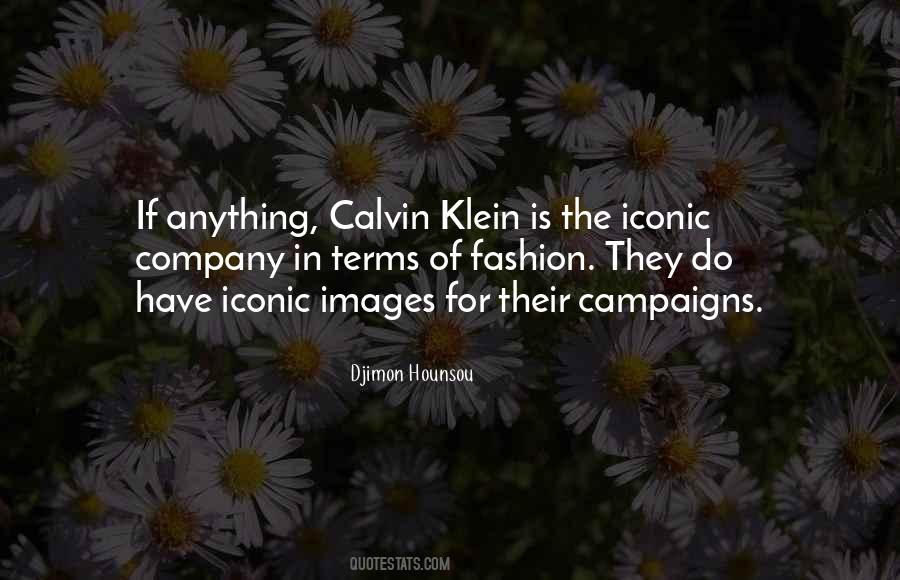 Quotes About Calvin Klein #1078592