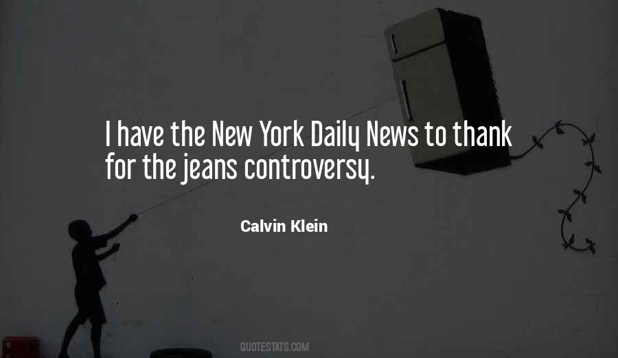 Quotes About Calvin Klein #1487536