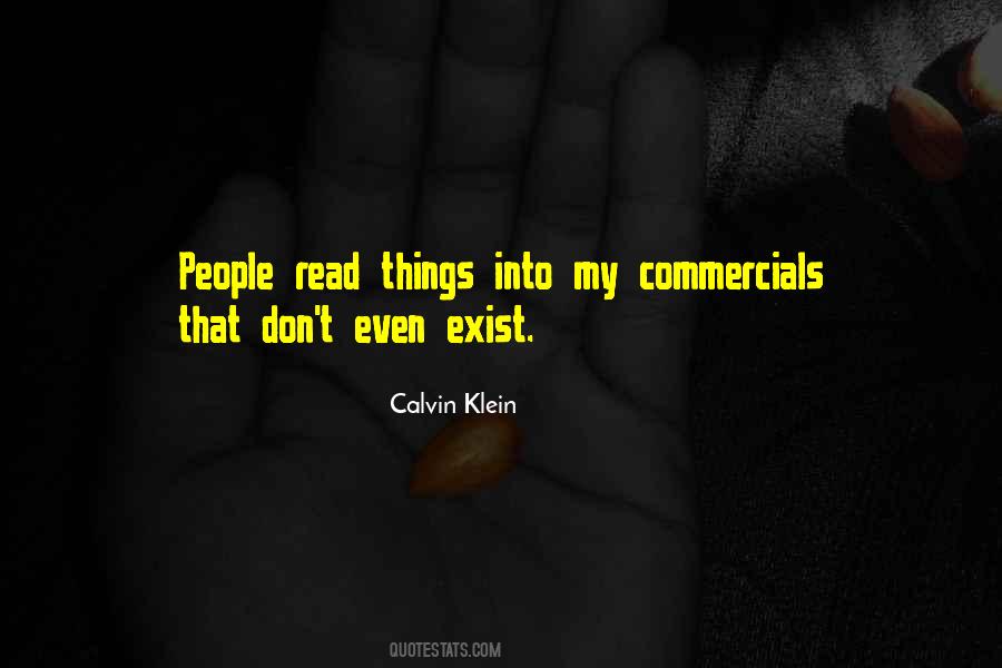 Quotes About Calvin Klein #1530855