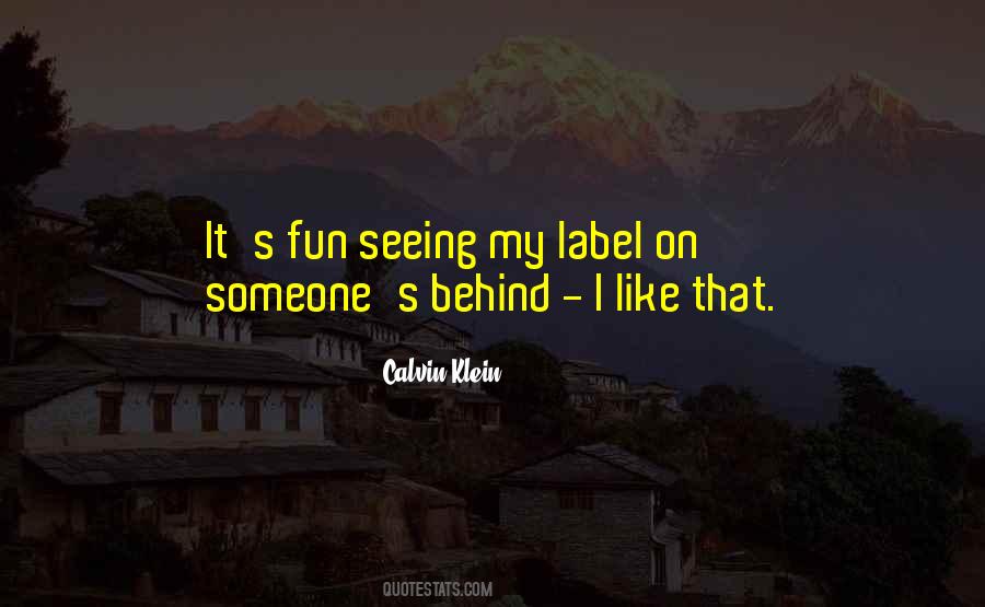 Quotes About Calvin Klein #1614171