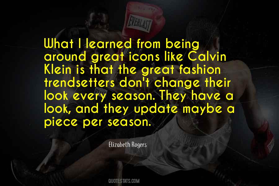 Quotes About Calvin Klein #358257