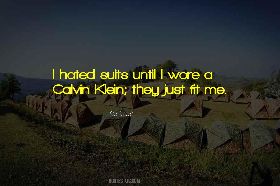 Quotes About Calvin Klein #838179